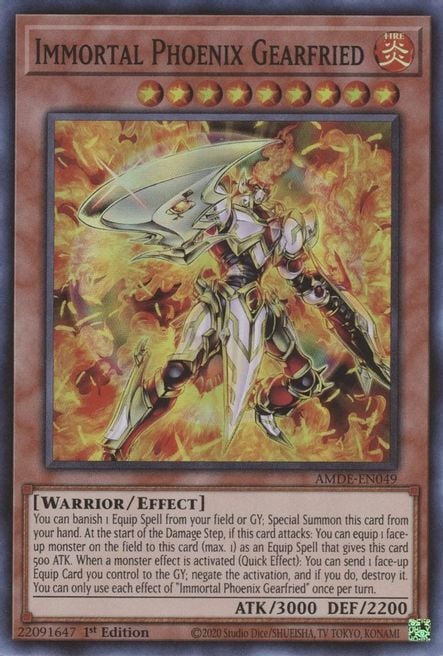 AMDE-049 · Gearfried Fenice Immortale / Immortal Phoenix Gearfried SR (ITA)