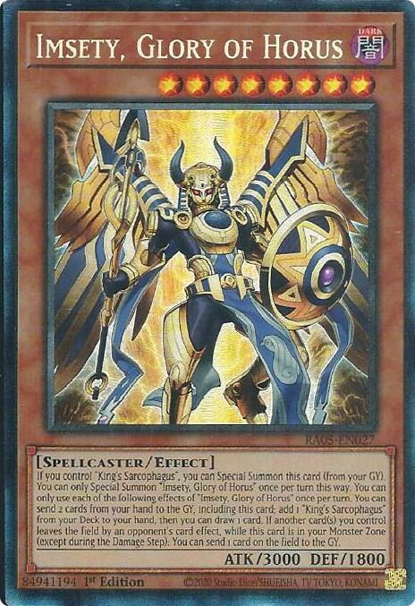 RA05-027cr · Imsety, Glory of Horus CR (ITA)