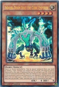 MVP1-038 · Indiora Volt Destino l'Imperatore Cubico / Indiora Doom Volt the Cubic Emperor UR (ITA)