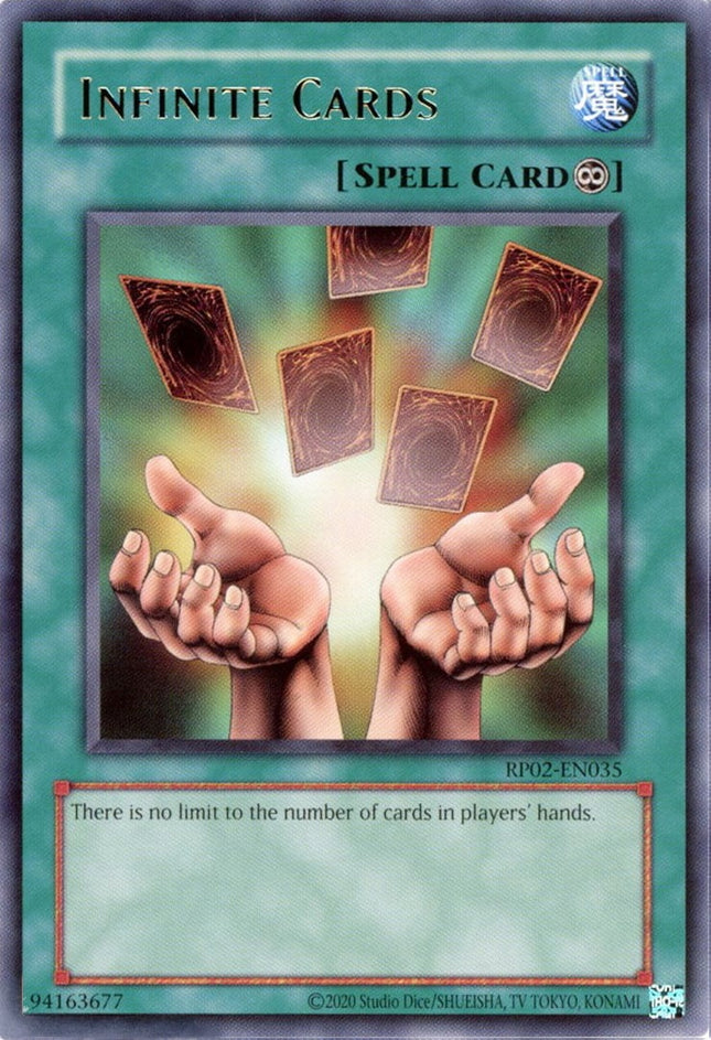 RP02-2025-035 · Carte Infinite / Infinite Cards R (ITA)