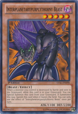 LVAL-098 · Bestia Interplanetarioporporaspinosa / Interplanetarypurplythorny Beast (ITA)