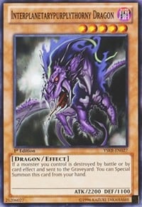 YSKR-027 · Drago Interplanetarioporporaspinoso / Interplanetarypurplythorny Dragon (ITA)
