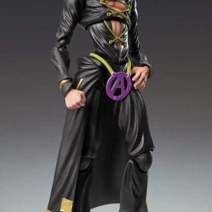 JoJo's Bizarre Adventure Part 5 Super Action Action Figure Chozokado Leone Abbacchio Black Ver. 16 cm