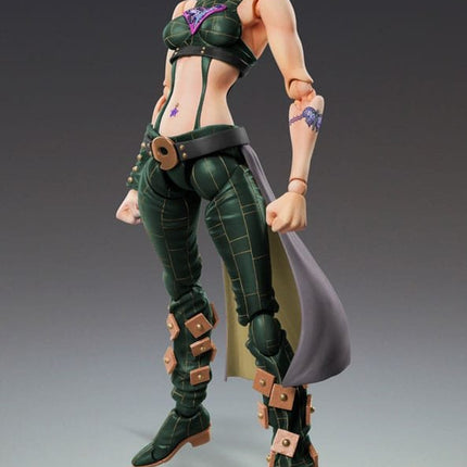 JoJo's Bizarre Adventure Part 6 Stone Ocean Super Action Action Figure Chozokado Jolyne Cujoh Third 15 cm