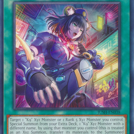 JUSH-038 · K9-LC Release Restraint R (ITA)