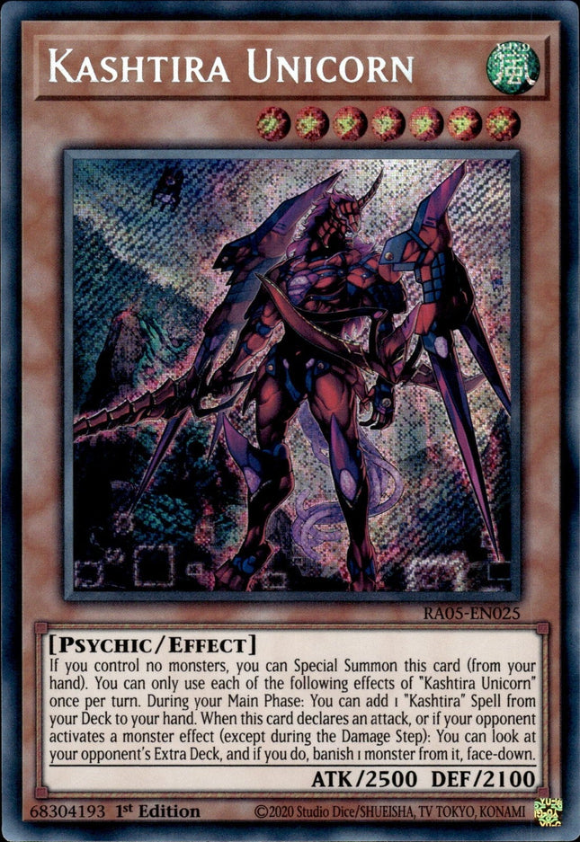 RA05-025sec · Kashtira Unicorn SCR (ITA)