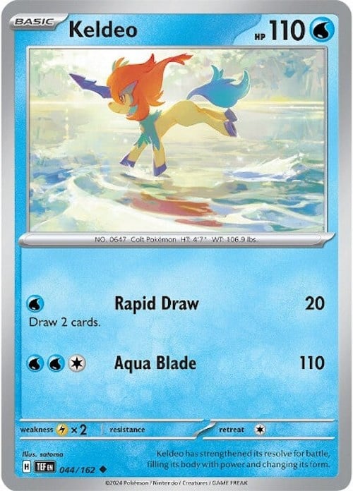TEF-044 · Keldeo (044/162) (ITA)