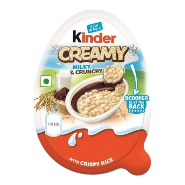 Kinder Creamy – Crema al latte e cacao con riso soffiato