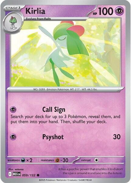 MEG-059 · Kirlia (059/132) (ITA)
