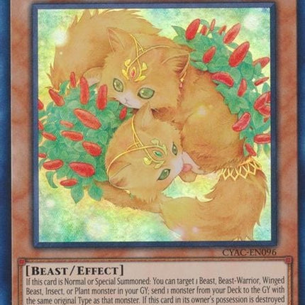 CYAC-096 · Kittytail, Mystical Beast of the Forest SR (ENG)