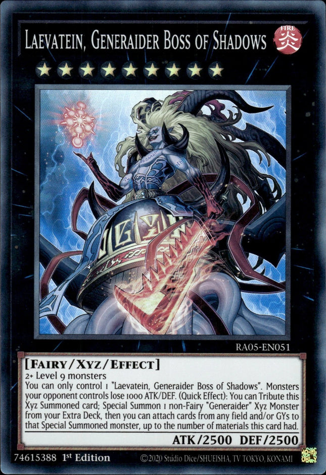 RA05-051sr · Laevatein, Generaider Boss of Shadows SR (ITA)