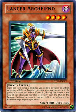 STBL-009 · Arcidemone Lanciere / Lancer Archfiend R (ITA)