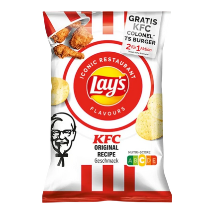 Lay's KFC Original Recipe 150g – Patatine Gusto Alette di Pollo