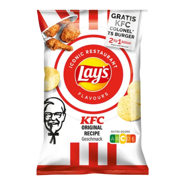 Lay's KFC Original Recipe 150g – Patatine Gusto Alette di Pollo