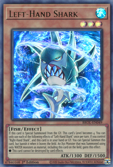 BROL-049 · Squalo Mano-Sinistra / Left-Hand Shark UR (ITA)