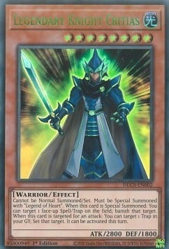 002C-G · Leggendario Cavaliere Critias / Legendary Knight Critias UR (ITA)