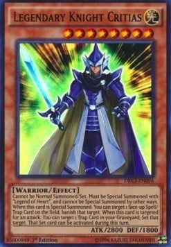 DRL3-056 · Leggendario Cavaliere Critias / Legendary Knight Critias UR (ITA)