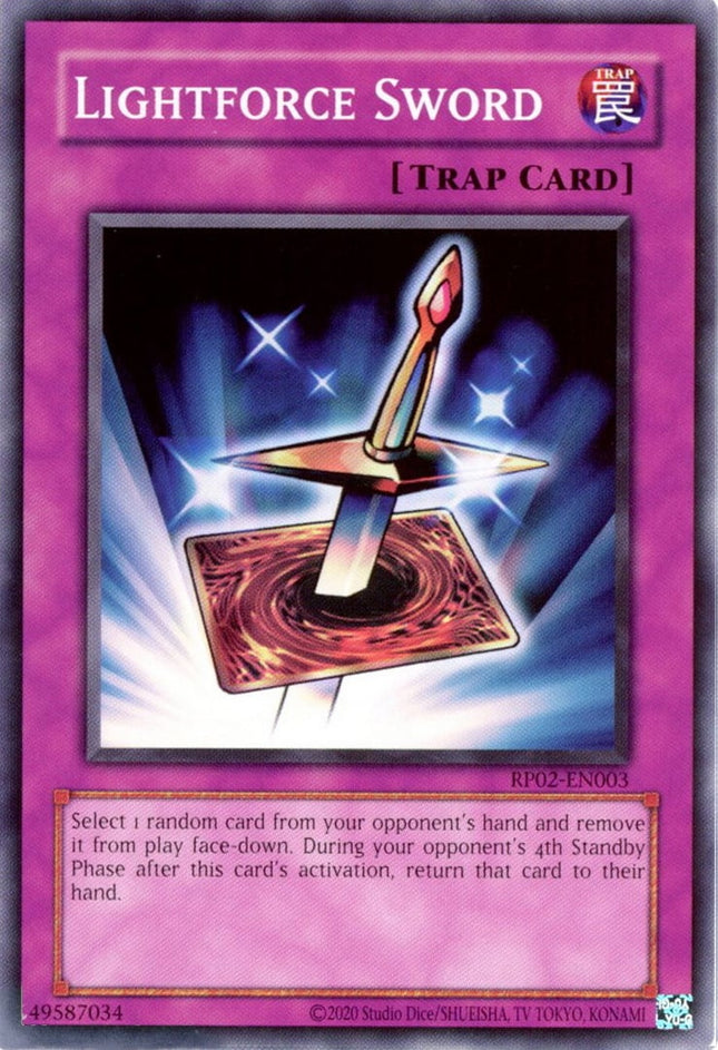 RP02-2025-003 · Spada Forza di Luce / Lightforce Sword (ITA)