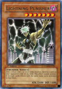 CDIP-026 · Punitore del Fulmine / Lightning Punisher R (ITA)