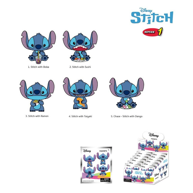 Lilo & Stitch - Stitch PVC Magnet 1 pezzo