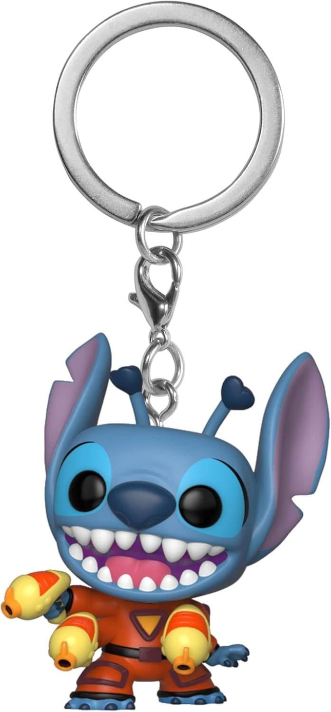 Lilo & Stitch Keychain 4 cm Stitch w/ Blaster Display
