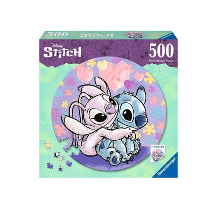 Lilo & Stitch - Puzzle Rotondo Stitch (500 pezzi)