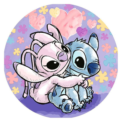 Lilo & Stitch - Puzzle Rotondo Stitch (500 pezzi)