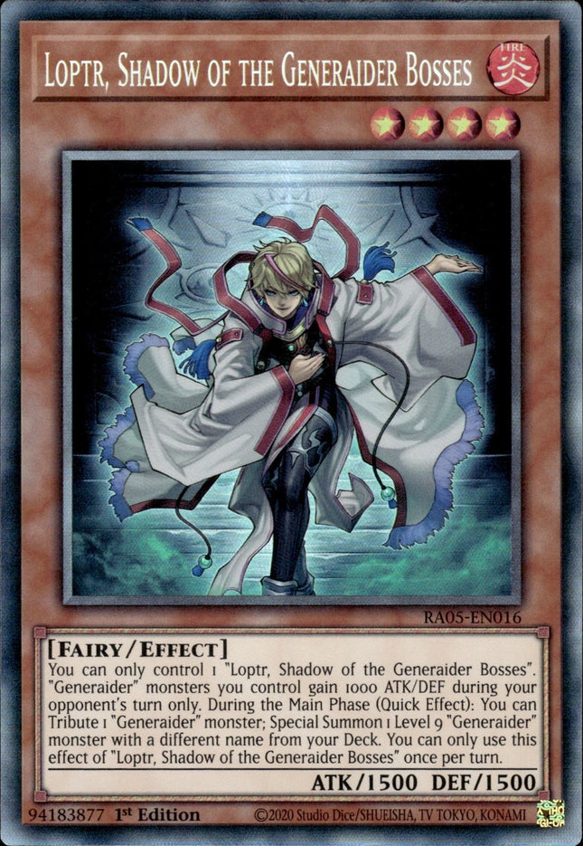 RA05-016cr · Loptr, Ombra dei Boss Generaider / Loptr, Shadow of the Generaider Bosses CR (ITA)