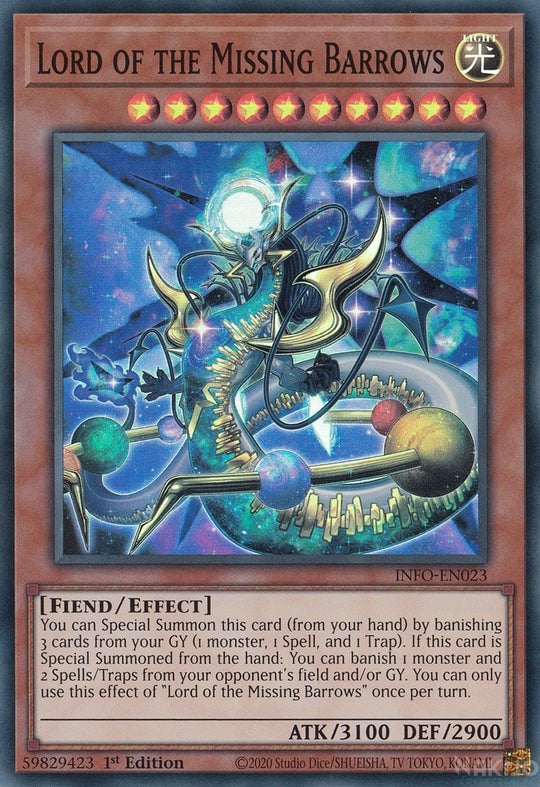 INFO-023sr · Lord of the Missing Barrows SR (ITA)