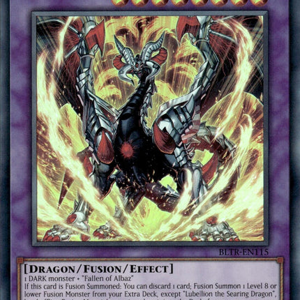 BLTR-115 · Lubellion il Drago Ardente / Lubellion the Searing Dragon UR (ITA)
