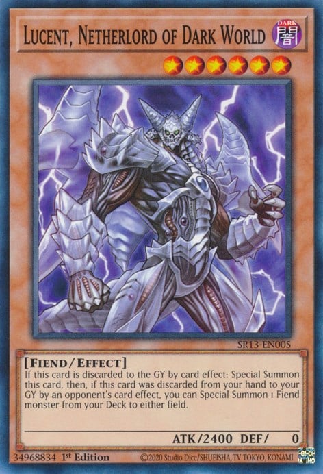 SR13-005 · Lucent, Inferosignore del Mondo Oscuro / Lucent, Netherlord of Dark World (ITA)