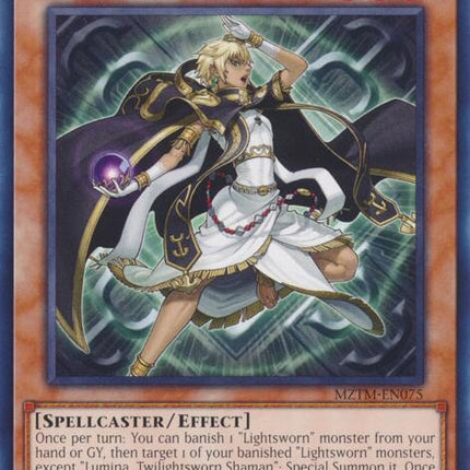 MZTM-075 · Lumina, Sciamana Fedele della Luce Crepuscolare / Lumina, Twilightsworn Shaman R (ITA)
