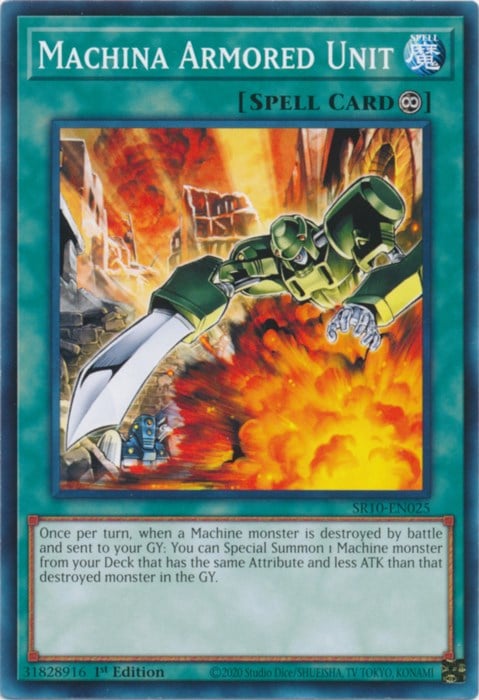 SR10-025 · Mek Unità Corazzata / Machina Armored Unit (ITA)