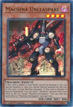 MP22-014 · Mek Rilasciscorta / Machina Unclaspare UR (ITA)
