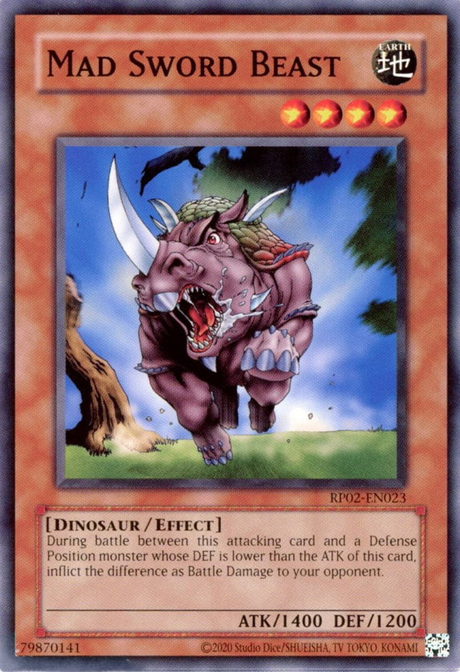 RP02-2025-023 · Bestia della Spada Folle / Mad Sword Beast (ITA)