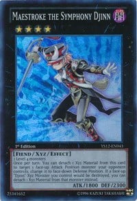 YS12-043 · Maestroke il Djinn della Sinfonia / Maestroke the Symphony Djinn SR (ITA)
