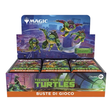 Magic The Gathering Universes Beyond TMNT Play Booster Display Italiano