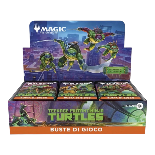 Magic The Gathering Universes Beyond TMNT Play Booster Display Italiano