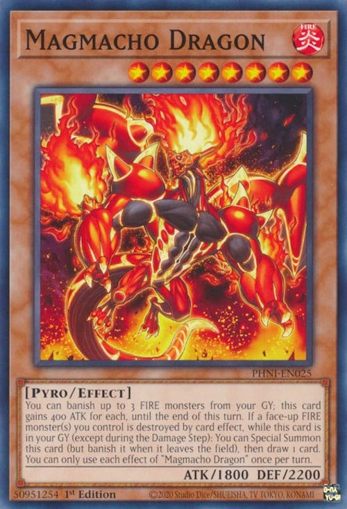 PHNI-025 · Magmacho Dragon (ITA)