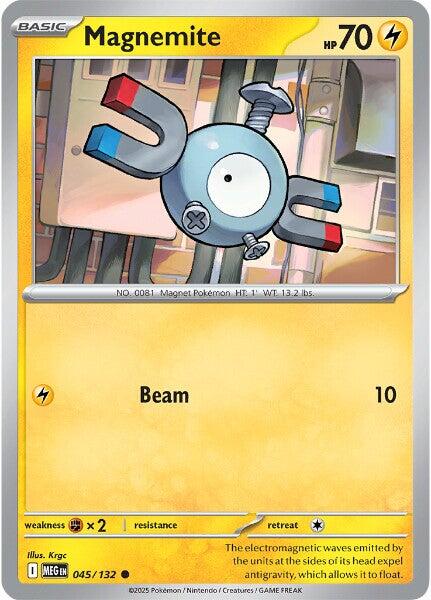 MEG-045 · Magnemite (045/132) (ITA)