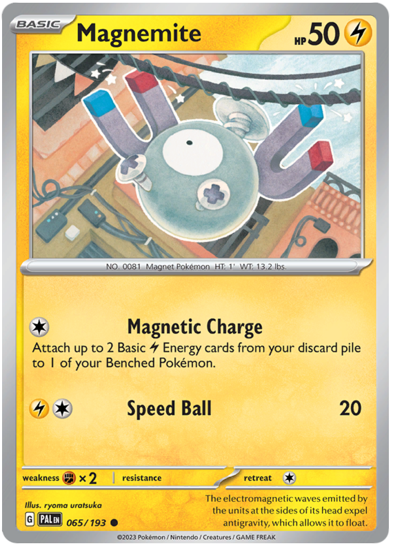 PAL-065 · Magnemite (065/193) (ITA)