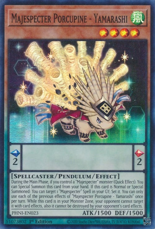 PHNI-023 · Majespecter Porcupine - Yamarashi SR (ITA)