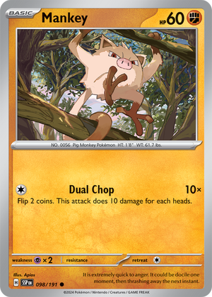 SSP-098 · Mankey (098/191) (ITA)