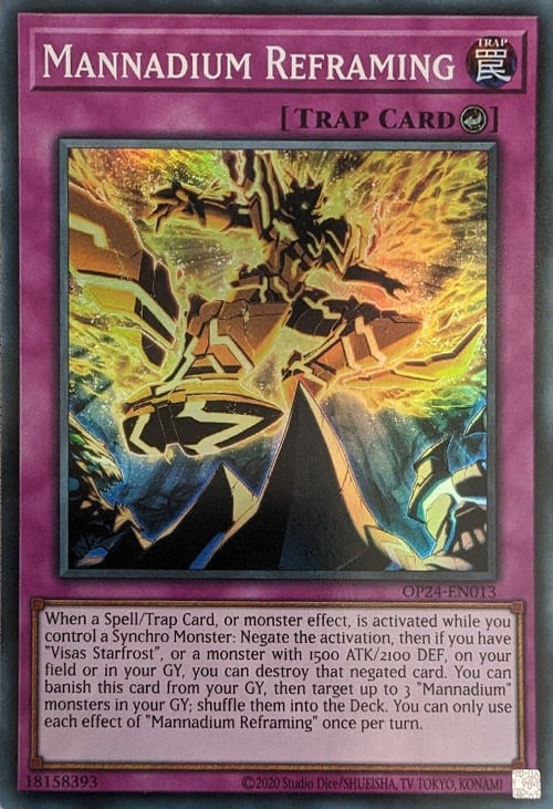 OP24-013 · Mannadium Reframing SR (ITA)