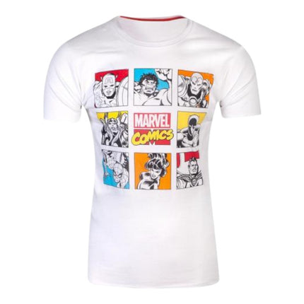 Marvel Comics - T-shirt Uomo Retro Character Difuzed (XL)
