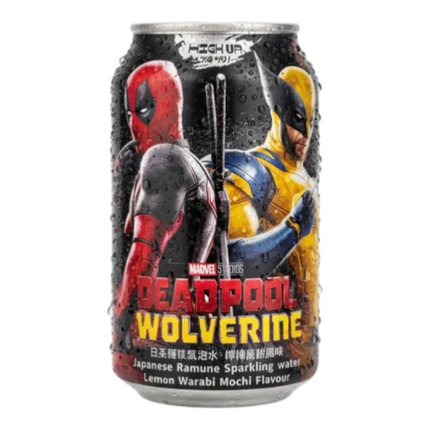 Marvel Studios Wolverine & Deadpool Soda Gassata al Limone 330ml