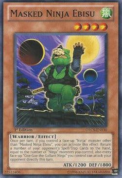 ORCS-030 · Ninja Mascherato Ebisu / Masked Ninja Ebisu (ITA)