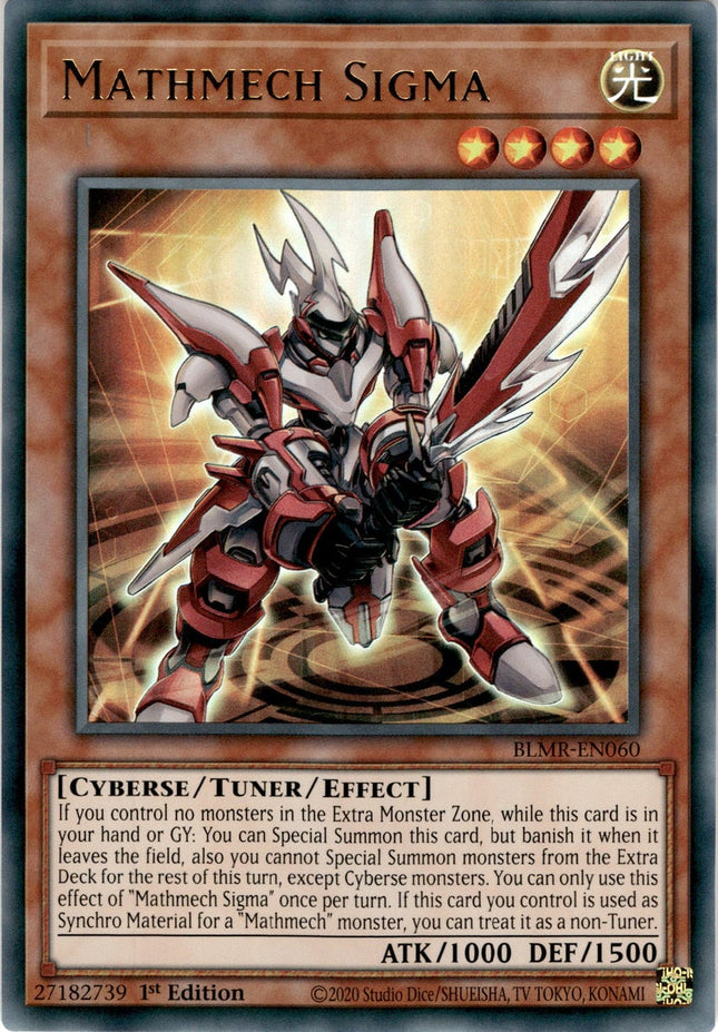 BLMR-060 · Matemech Sigma / Mathmech Sigma UR (ITA)