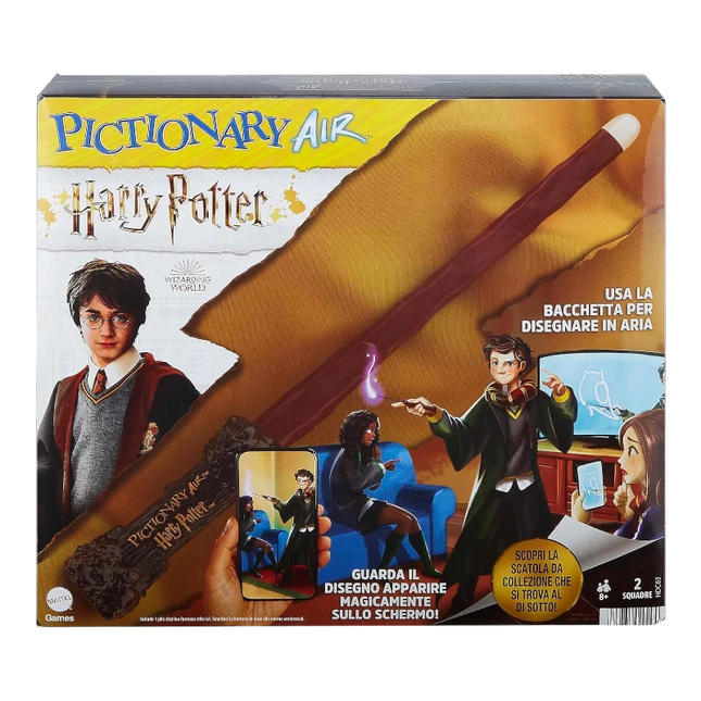 Mattel Games Pictionary Air Harry Potter Gioco da Tavolo