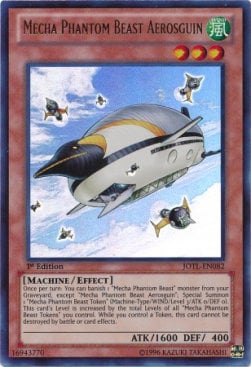 JOTL-082 · Bestia Fantasma Meccanica Aeroguino / Mecha Phantom Beast Aerosguin UR (ITA)